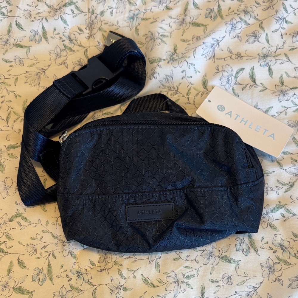 Athleta Navy Crossbody Bag